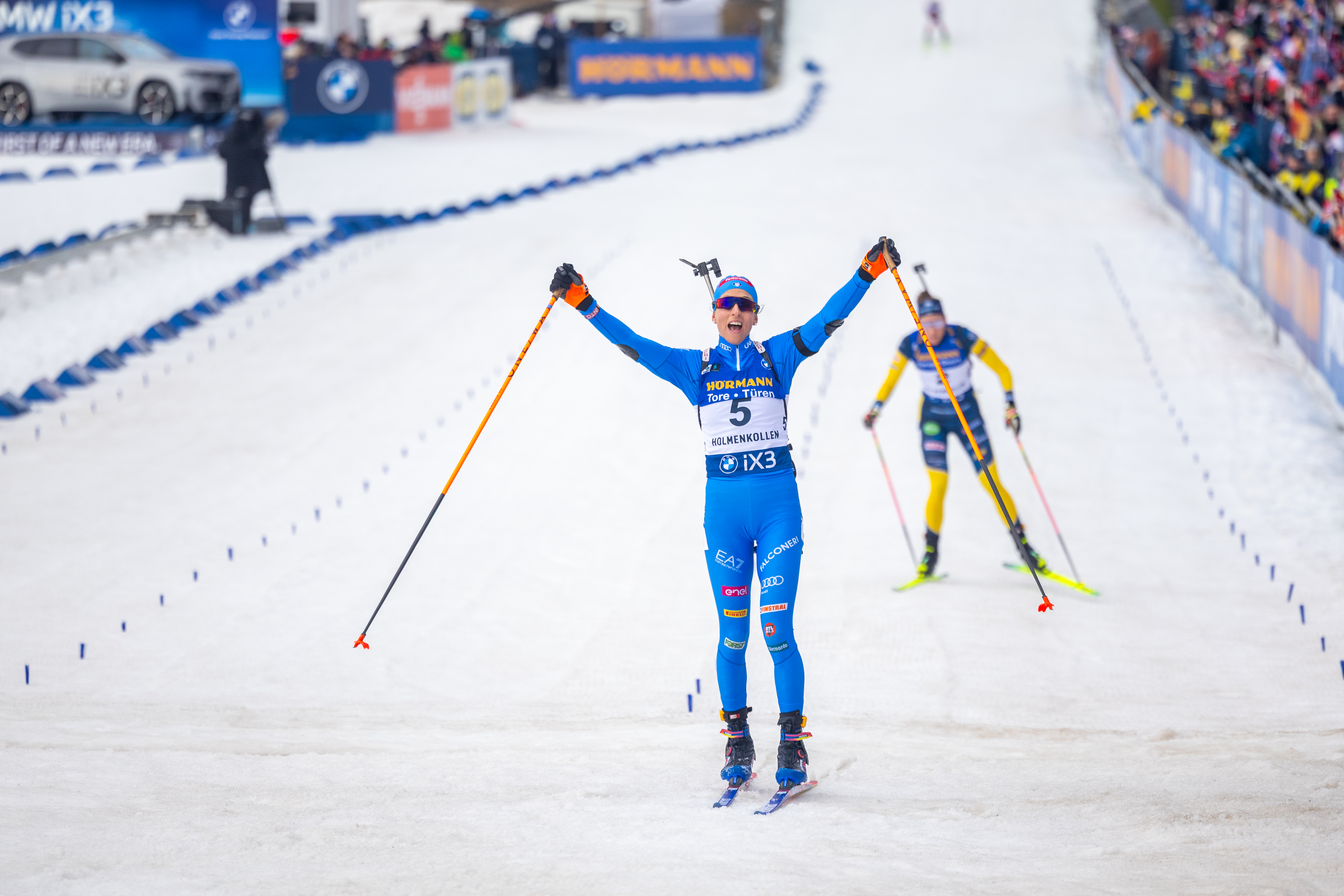 Lisa Vittozzi Wins Oslo Mass Start with Powerful Last Loop